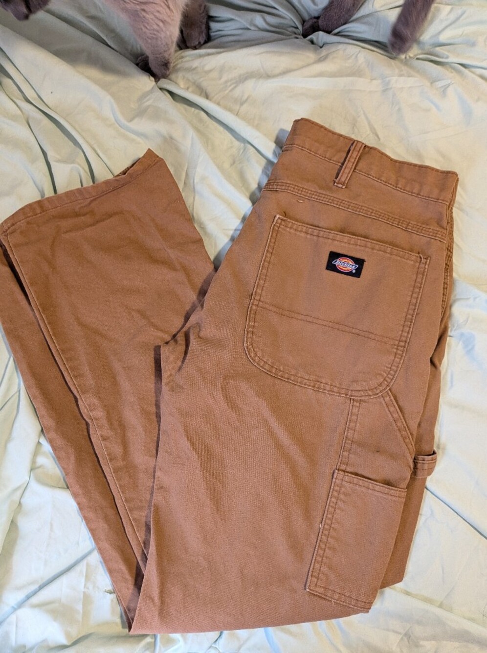 Dickies Rust/Tan Utility Work Pants